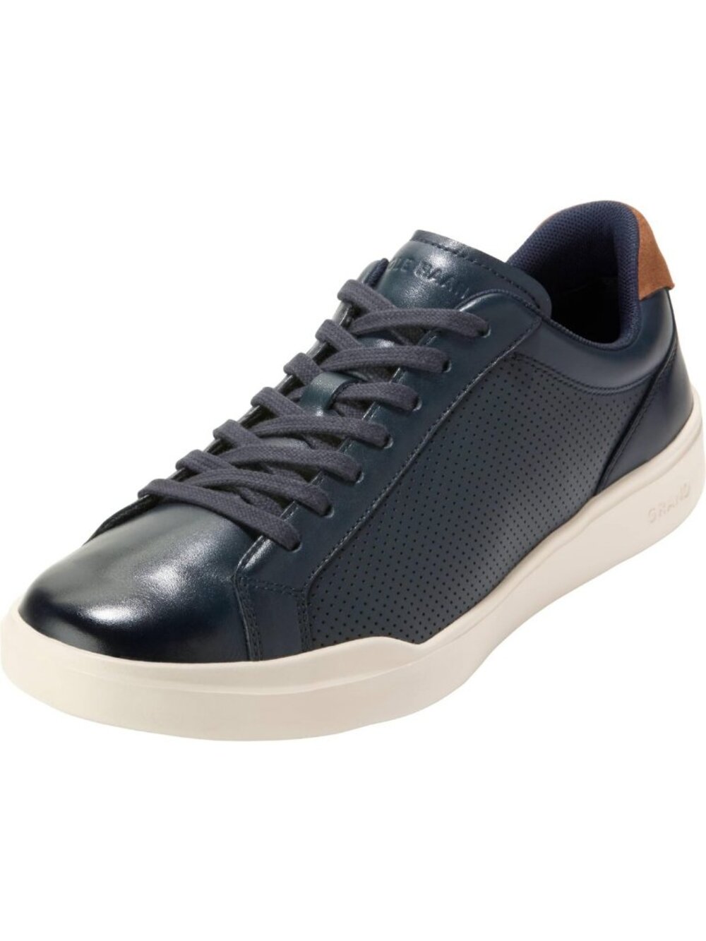 Stylish Men's Modern Perf Sneakers - Comfortable & Versatile Casual Footwear